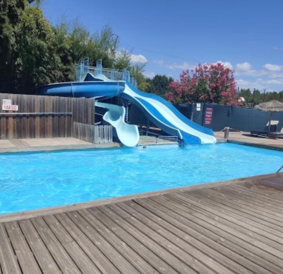 Mobil Home La Lande Mimizan-Plage エクステリア 写真